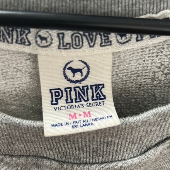 PINK Victoria’s Secret Medium long sleeve Sweat shirt. Great Condition - Picture 2 of 6